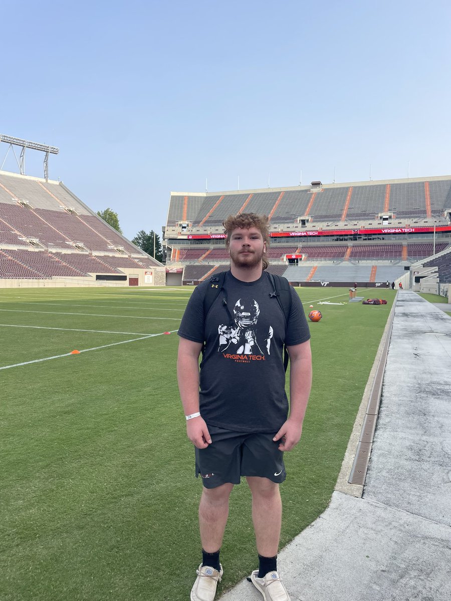 Aiden Oliver (@aidenoliverlvfb) on Twitter photo Had a great time competing and being at Virginia tech today #GoHokies <a href="/CoachDaveBishop/">David Bishop ๐</a> <a href="/FBvikingstrong/">Loudoun Valley Football</a> <a href="/HokiesFB/">Virginia Tech Football</a> Had a great time competing and being at Virginia tech today #GoHokies <a href="/CoachDaveBishop/">David Bishop ๐</a> <a href="/FBvikingstrong/">Loudoun Valley Football</a> <a href="/HokiesFB/">Virginia Tech Football</a>