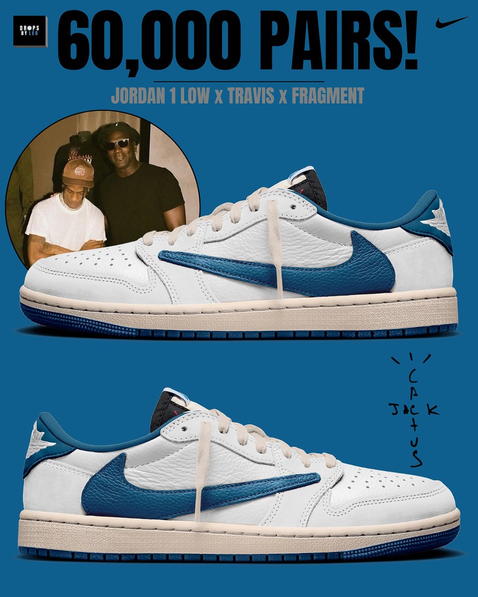 2025年 9/20 発売予定】 FRAGMENT TRAVIS SCOTT NIKE AIR JORDAN 1 OG 