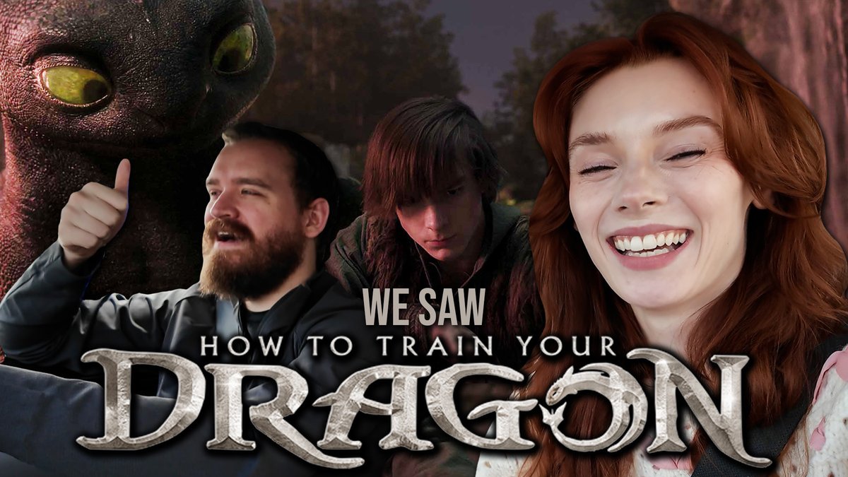 WE SAW IT EARLY
ALSO IT'S GOOD
#HowToTrainYourDragon is in live action and through a commitment to the original movies themes, and some exhilarating upgrades to the climactic battle is stands above its peers as a live action remake. 
youtu.be/Ma35tzYMzW4