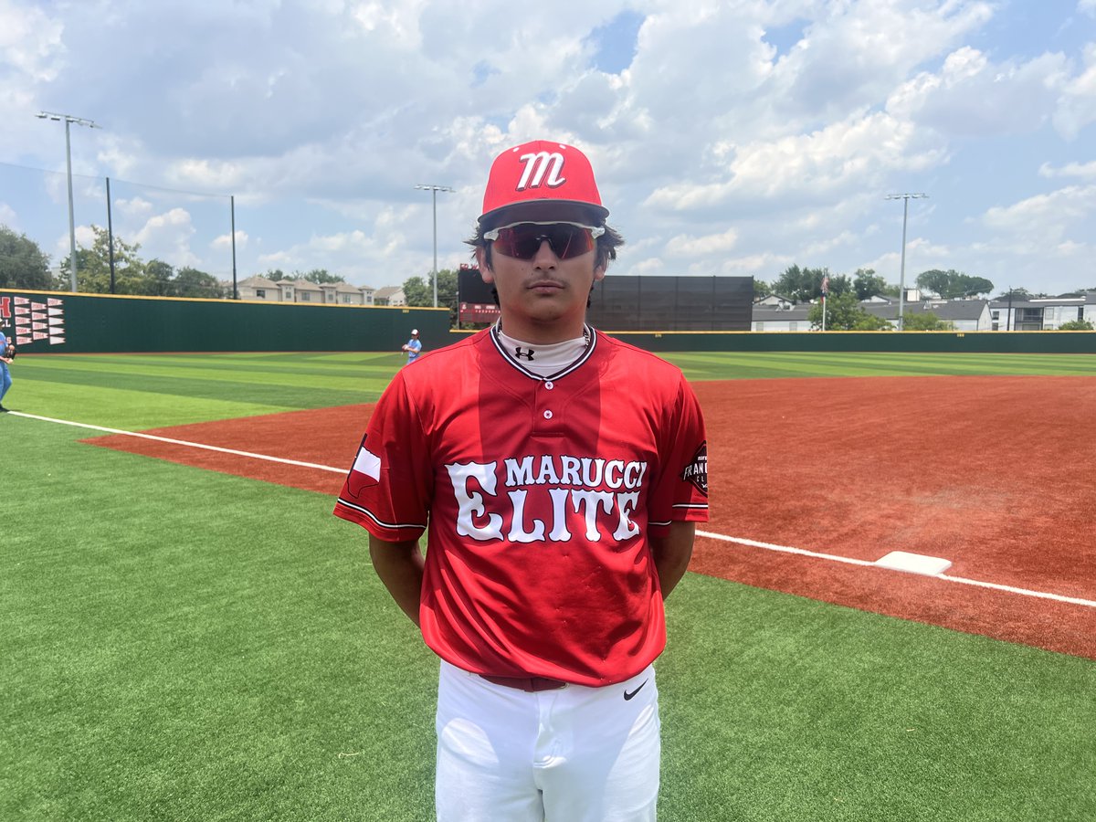 ✭Five Tool Texas✭ (@fivetooltexas) on Twitter photo F: <a href="/RecruitMETx/">METx Recruiting</a> Freese 7, Marucci Elite Texas Czeszewski 3
PoG: <a href="/wclinton_/">William Clinton</a> 1-2, 2B, R, BB
Hitter: Kaled Faudoa 2-3, 3 RBI F: <a href="/RecruitMETx/">METx Recruiting</a> Freese 7, Marucci Elite Texas Czeszewski 3
PoG: <a href="/wclinton_/">William Clinton</a> 1-2, 2B, R, BB
Hitter: Kaled Faudoa 2-3, 3 RBI
