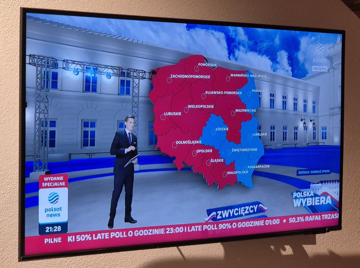 Zawsze szydzę z wyborów w USA i głosów elektorskich wypaczających ideę demokracji bezpośredniej, ale jak tak patrzę na głosy wg województw, to może jest w tym jakiś głębszy sens.