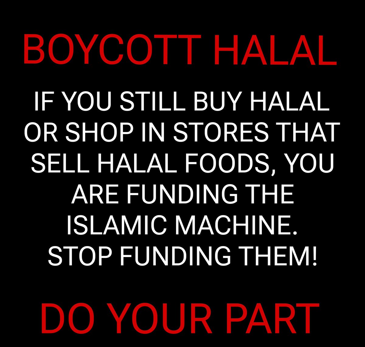 Boycott every business that sells it.