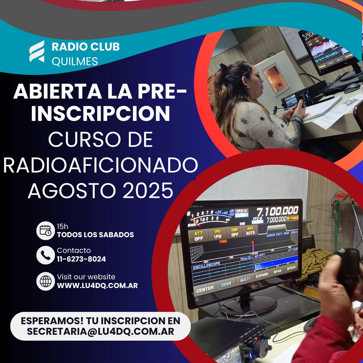 Radio Club Quilmes LU4DQ, LQ4D (@lu4dq) on Twitter photo 