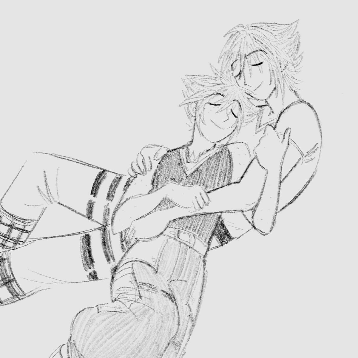 happy pride! take these soriku doodles i did at 3 am this morning
#soriku