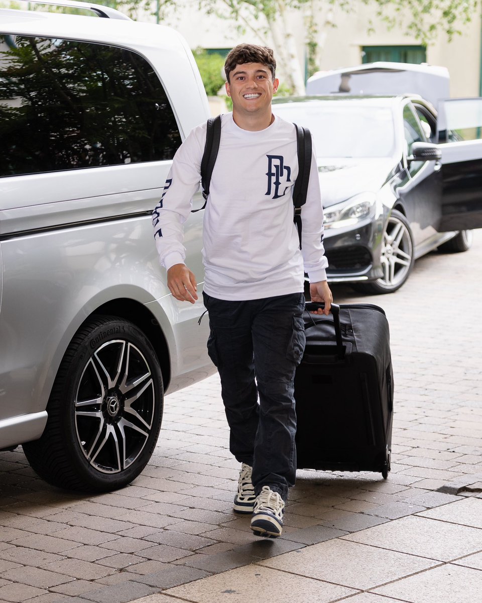 Rolling into camp! 🫡