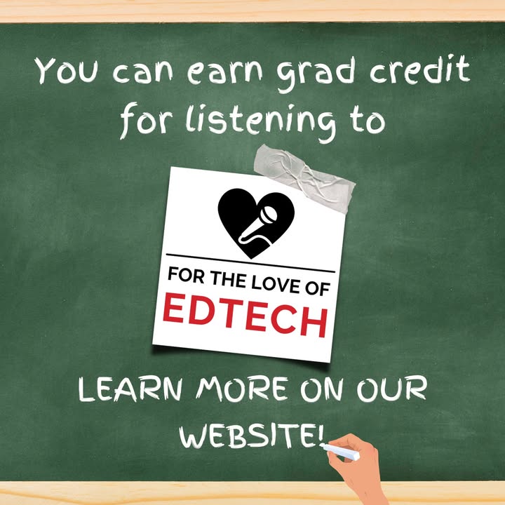 ThinkTV (@thinktv) on Twitter photo Attention educators: You can now receive graduate credit for listening to our For the Love of EdTech podcast!  Learn more: fortheloveofedtech.org/earn-graduate-…. Attention educators: You can now receive graduate credit for listening to our For the Love of EdTech podcast!  Learn more: fortheloveofedtech.org/earn-graduate-….