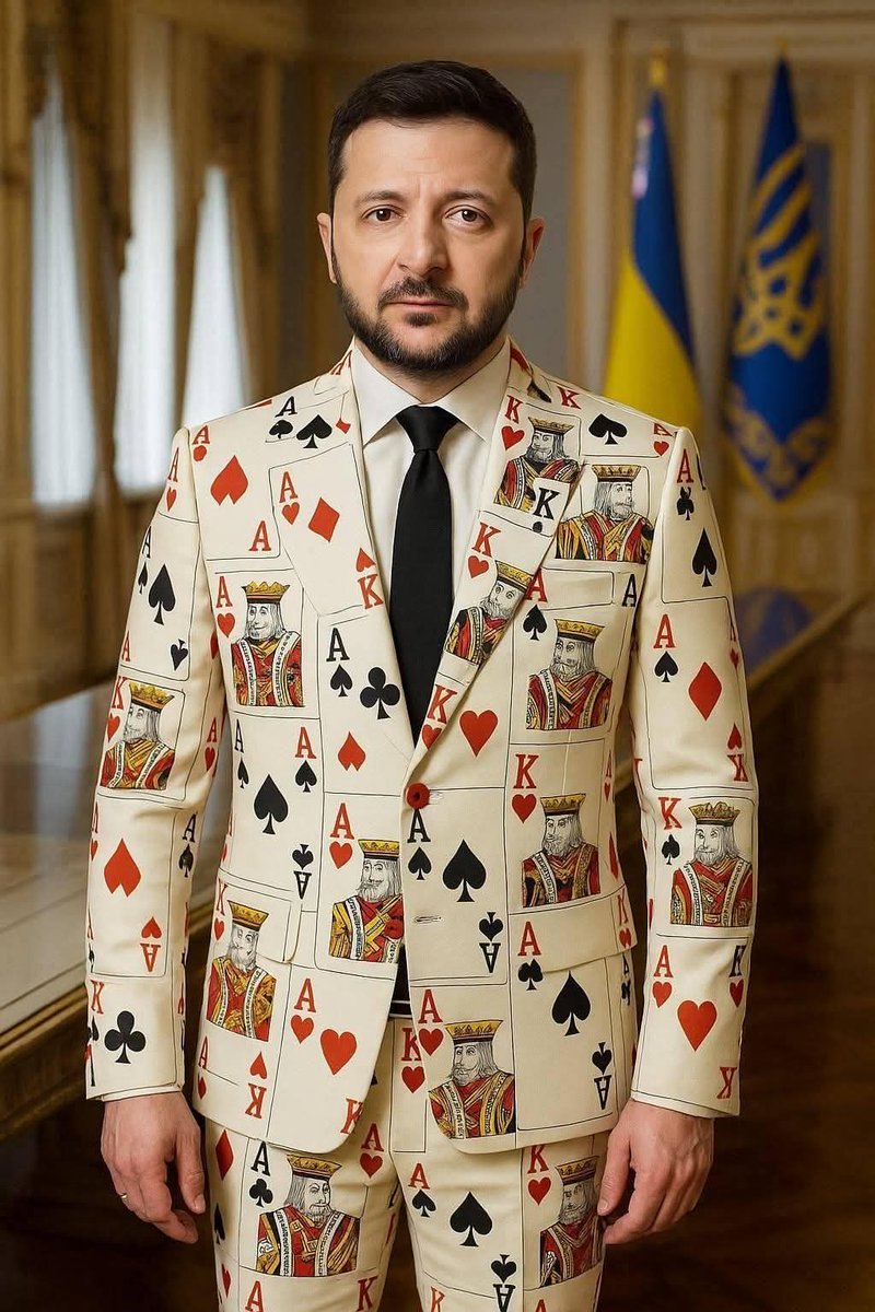 OlenaRohoza's tweet photo. 🇺🇦💪🥰Zelensky will be wearing a suit at his next meeting with Trump! https://t.co/te8dPkjwPz