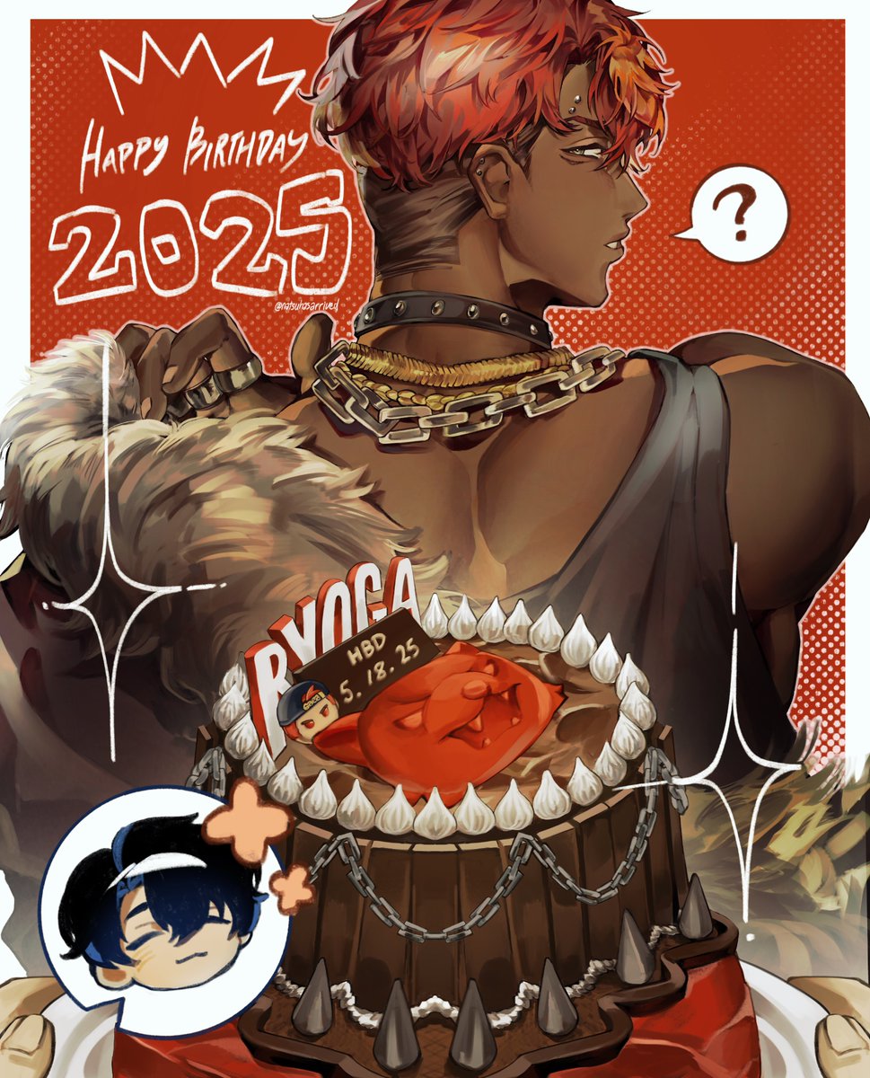 happy very late birthday ryoga 😭😭 just in time for pride month