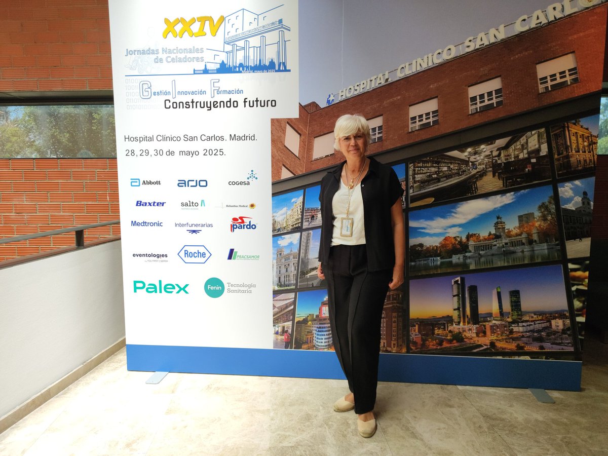 celadoresenred's tweet photo. La Jefa de Personal Subalterno del #hospitaldegetafe ha presentado la comunicación "Balas de Oxígeno. El tesoro mejor guardado" en las XXIV Jornadas Nacionales de Celadores en el Hospital Clínico. Un gran trabajo con ADN Lean #lean #getafeenmodolean https://t.co/lKXX8QjTjE