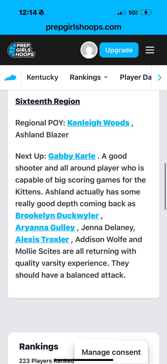 Ashland Kitten Basketball (@ashland_kittens) on Twitter photo I see you girls!!
Look for <a href="/GabbyKarle5/">Gabby Karle</a> to lead our girls to a huge season!! Excited to see what is in store for her and our team!! I see you girls!!
Look for <a href="/GabbyKarle5/">Gabby Karle</a> to lead our girls to a huge season!! Excited to see what is in store for her and our team!!