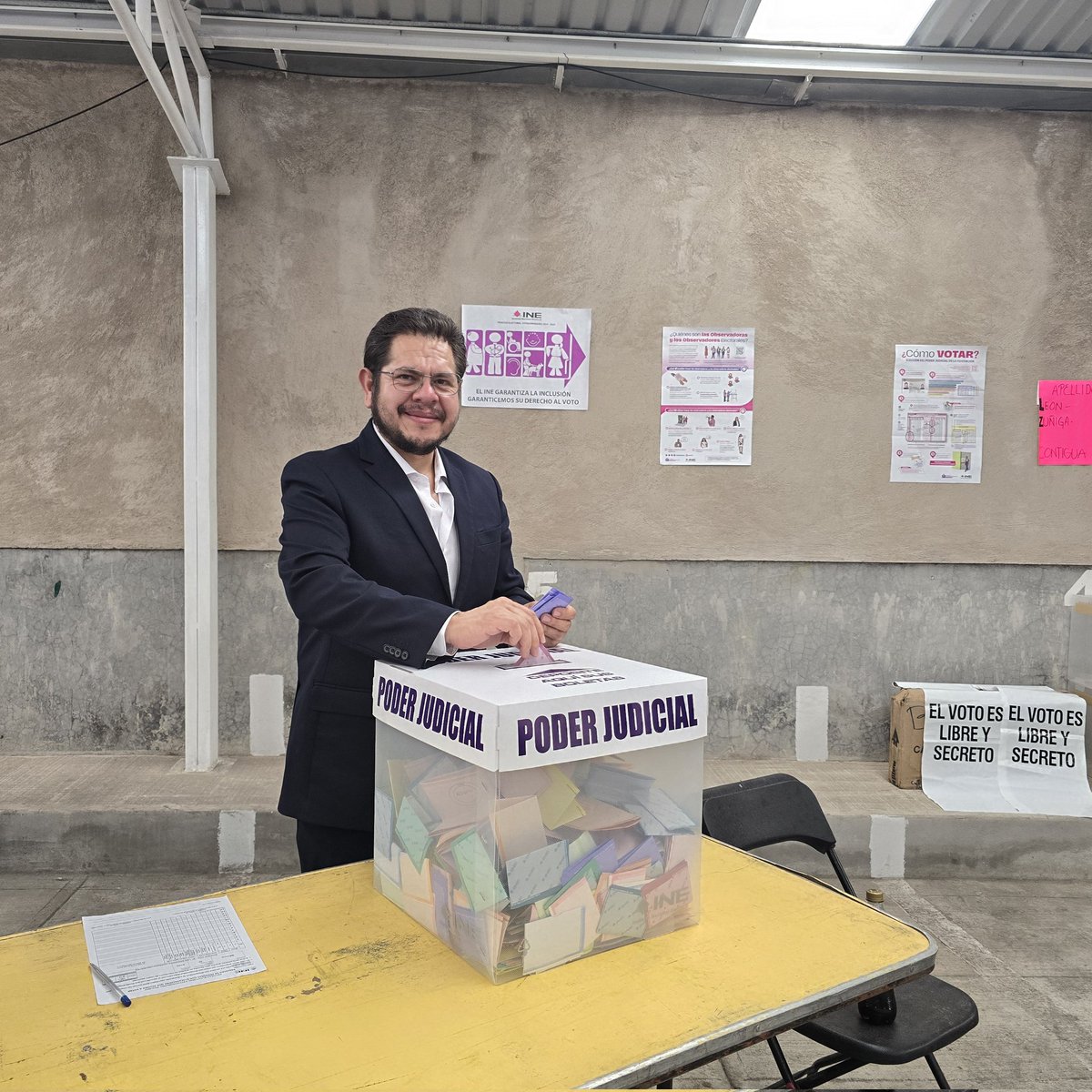 Derecho ejercido 👍🏼.
#ElecciónJudicial