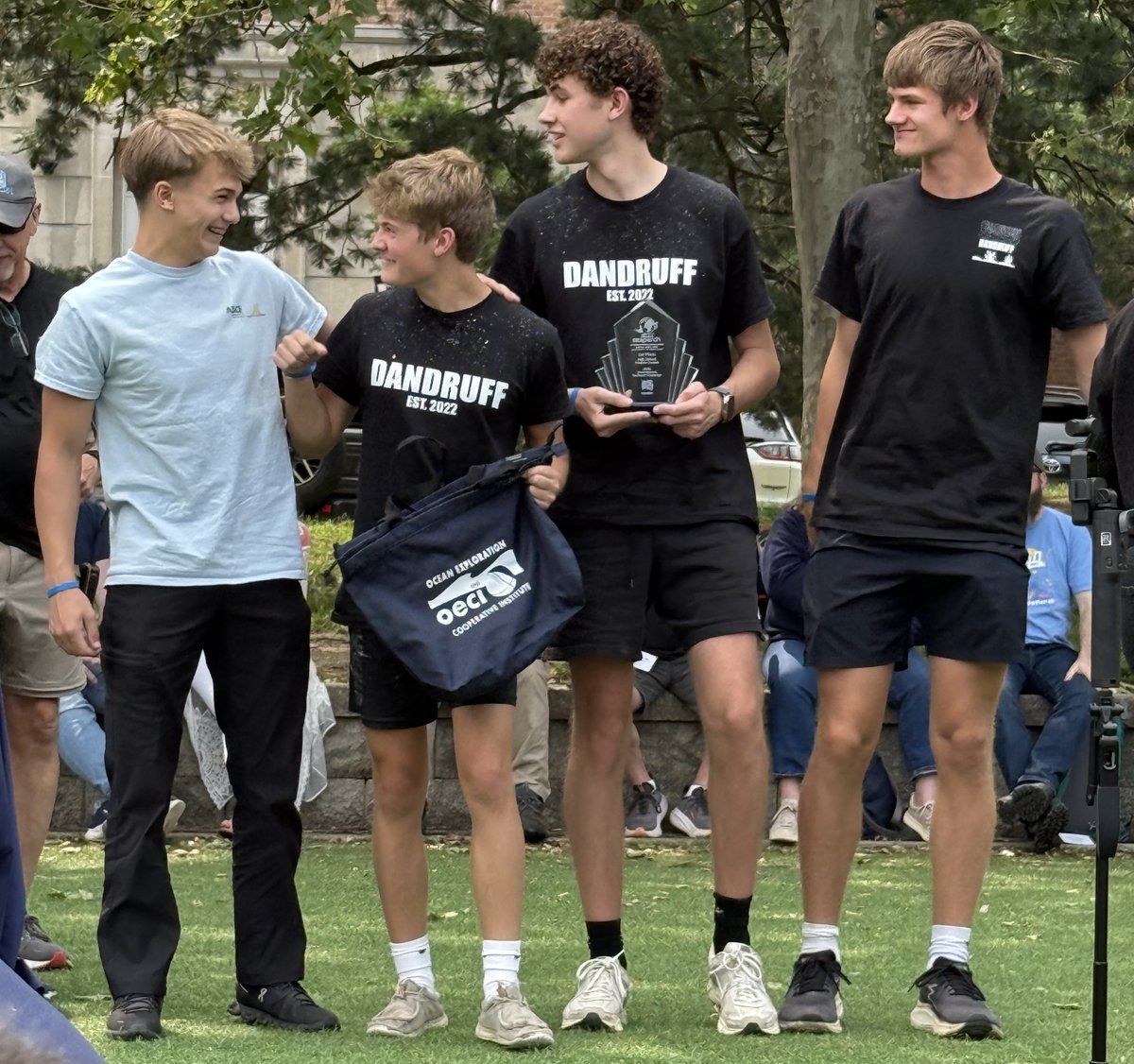 CHSRedwolfSTEM's tweet image. Clinton HS STEM Winners at International SeaPerch Underwater Obstacle Course: Dandruff 1st Place out of 71 HS Stock class and OceanPerch 3rd Place out of 35 Open Class 🥇🥉 Best finish ever for @CHS_LeadsTheWay  @ccs_super @ClinHScounselor @NAMEatUM Thank you @RoboNationInc !!
