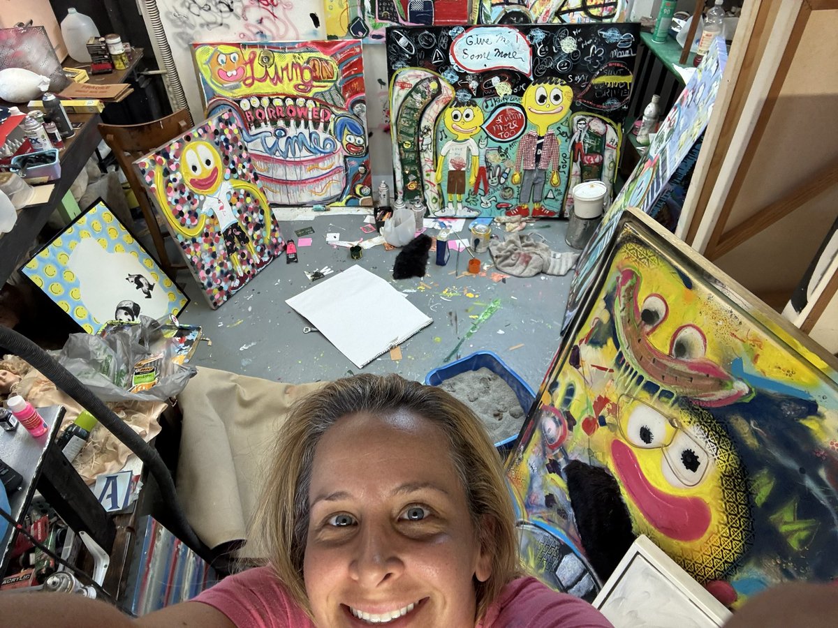 LoveBeYORself's tweet photo. SEE ME

All the magic comes from in here🪄

#nfts #artist #fineart #rawart #emergingart #graffiti #graffitiart #paintings #nftcommunity #galleryartist #newart https://t.co/LV1VwakYtd