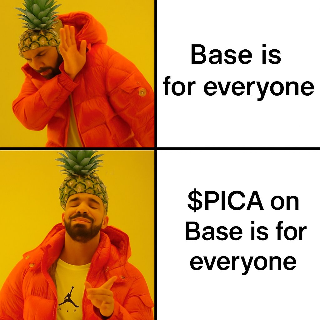 Sophie_Berru's tweet photo. @picaonbase #PineappleCat definitely $PICA on base is for everyone press the like and retweet button if you agree. https://t.co/x78Qf09dy5