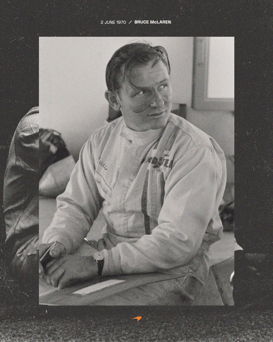 Remembering Bruce 🧡

Not just our founder, but a real racer, whose legacy lives on at McLaren everyday.  

#McLaren