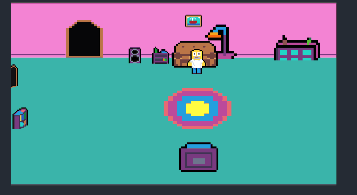 Jambuckett's tweet photo. my goal is to get better (and quite skilled) at creating items in pixel art for games

So I'm taking on the Simpsons. There's plenty of locations and items to experiment with

 #gamedev #pixelart #2dgames #thesimpsons #homersimpson #libresprite #godotdeveloper #godotgames https://t.co/yXhKENxaWF