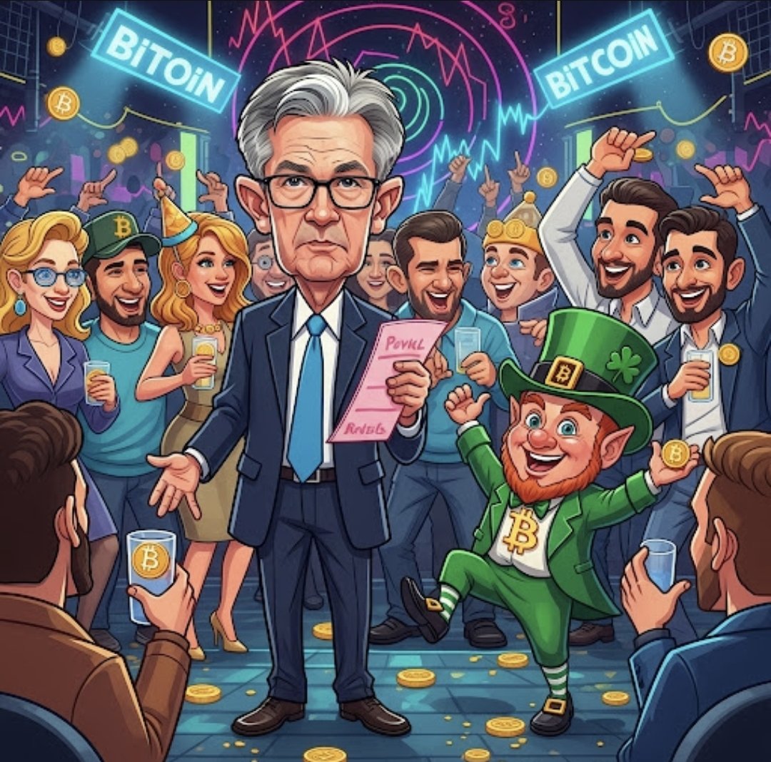 Leprechaun_FUD's tweet image. INVITATION 🥳 

Jerome Powell #pinkslip leaving party 

MONDAY 2nd June

❤️ if you can come 

#crypto #btc #bitcoin #fed #Trump #DonaldTrump #bullrun #eth #sol #xrp #bnb #Binance