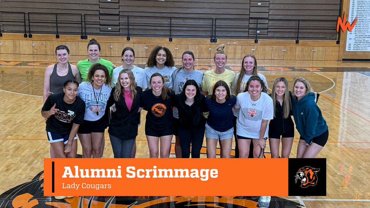 Our Alumni Scrimmage last Friday brought back 17 former players from the past 11 years. Always special to see current Cougars connect with those who paved the way. These women are the reason our program keeps growing. Once a Cougar, Always a Cougar.