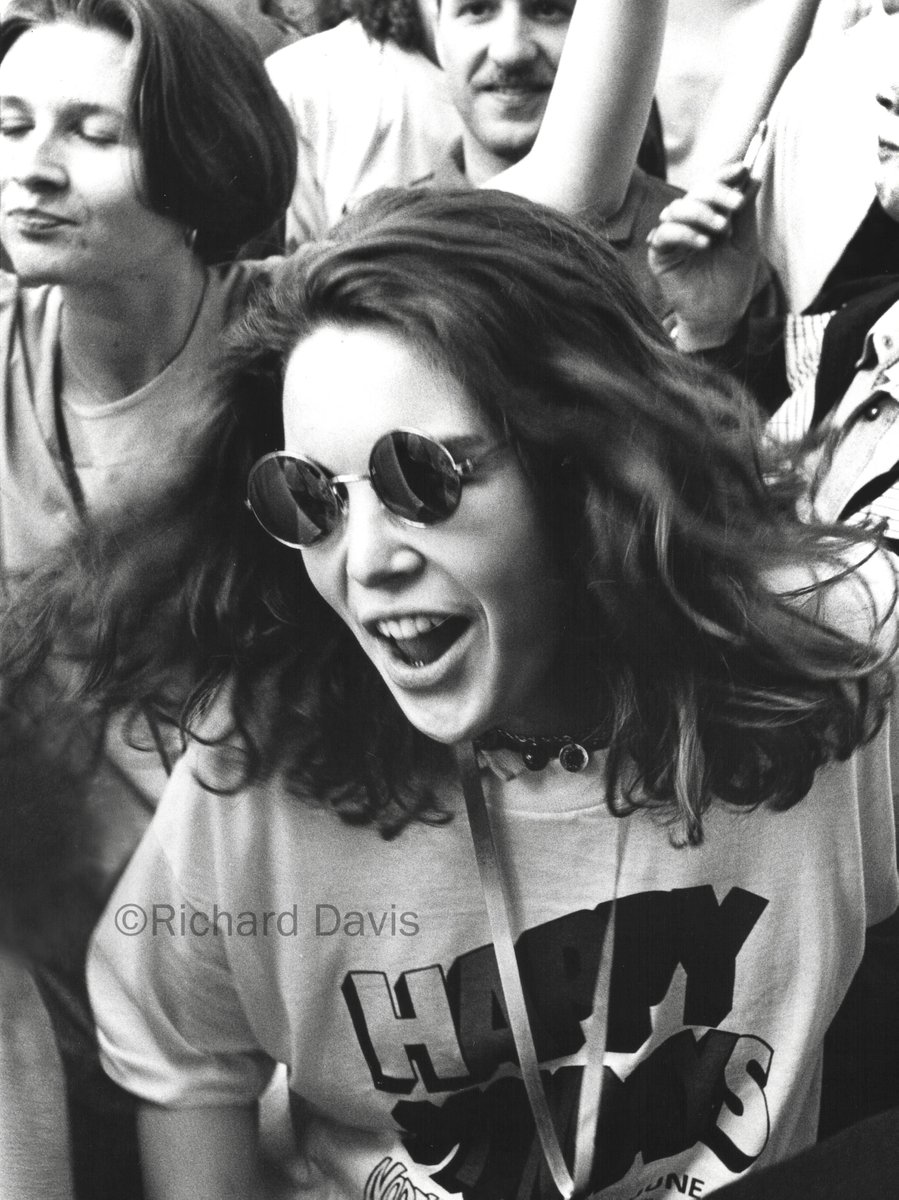 1st June 1991 - Match of the Day at Elland Road, Leeds #richarddavisphotography #themadchesteryears #madchester #happymondays #thefarm #northside #thelas #stereomcs #thehigh #leeds