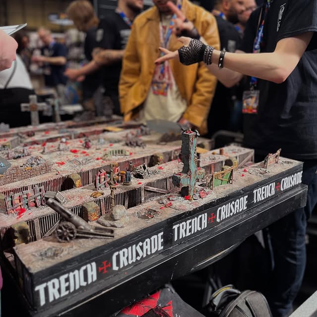 "A game is only ever as good as its community, and Trench Crusade is lucky to have the support of some truly incredible people."

#trenchcrusade