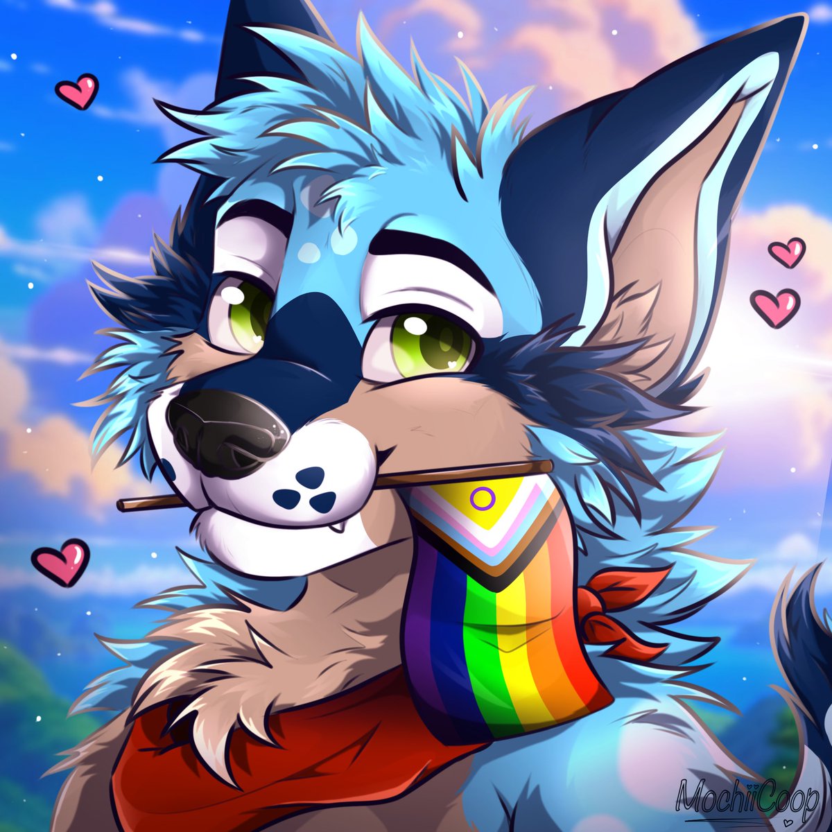 mochiicoop's tweet image. Happy pride month! I love you all and I’m so proud of each and every one of you 🤍