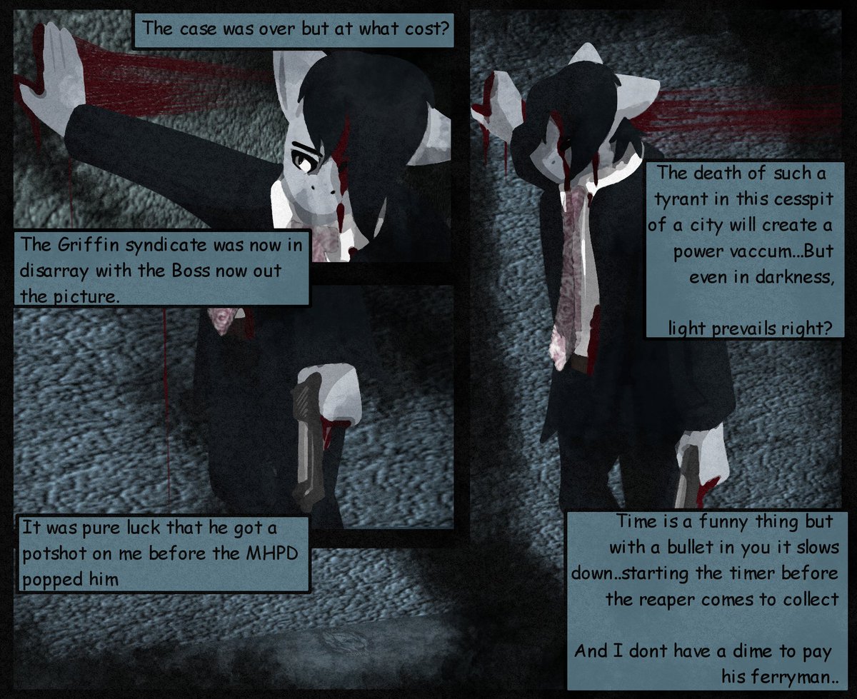 (MLP Max Payne Styled Art) 🚨BLOOD🚨

Chaosi used to be a detective and during my A levels I attempted a Max Payne styled comic for my Art course..

it looked awful and never really went back to it..until today I thought id draw a concept from it.

#maxpayne 
#mlpart