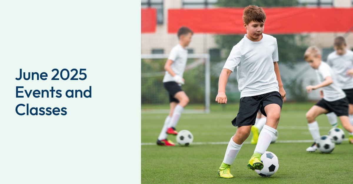JUNE EVENTS: Don't miss baseline concussion testing and sports physicals for young athletes. Plus, join us for an informative session on long-term care options for loved ones with dementia. Learn more: bit.ly/3DbWzCZ