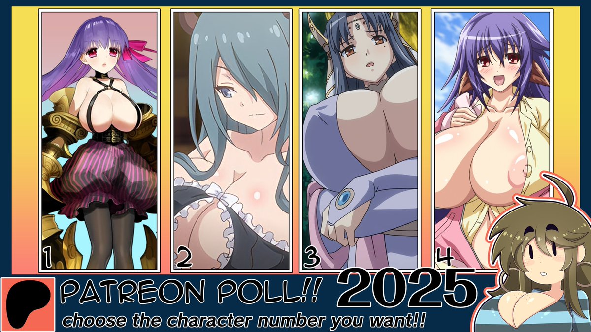 2025 AUGUST PATRON POLL!!  
//consider supporting me// 
>>>LINK IN MY BIO!!<<<