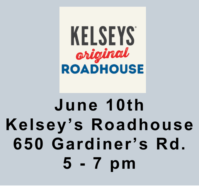 Diner's Club will be gathering at Kelsey's Roadhouse on June 10th (not Loaf 'N Ale as previously advertised).

In celebration of National AccessAbility Week, ILC Kingston will be treating all Dinner Club participants to appetizers and a dessert.

Please RSVP at 613-542-8353.