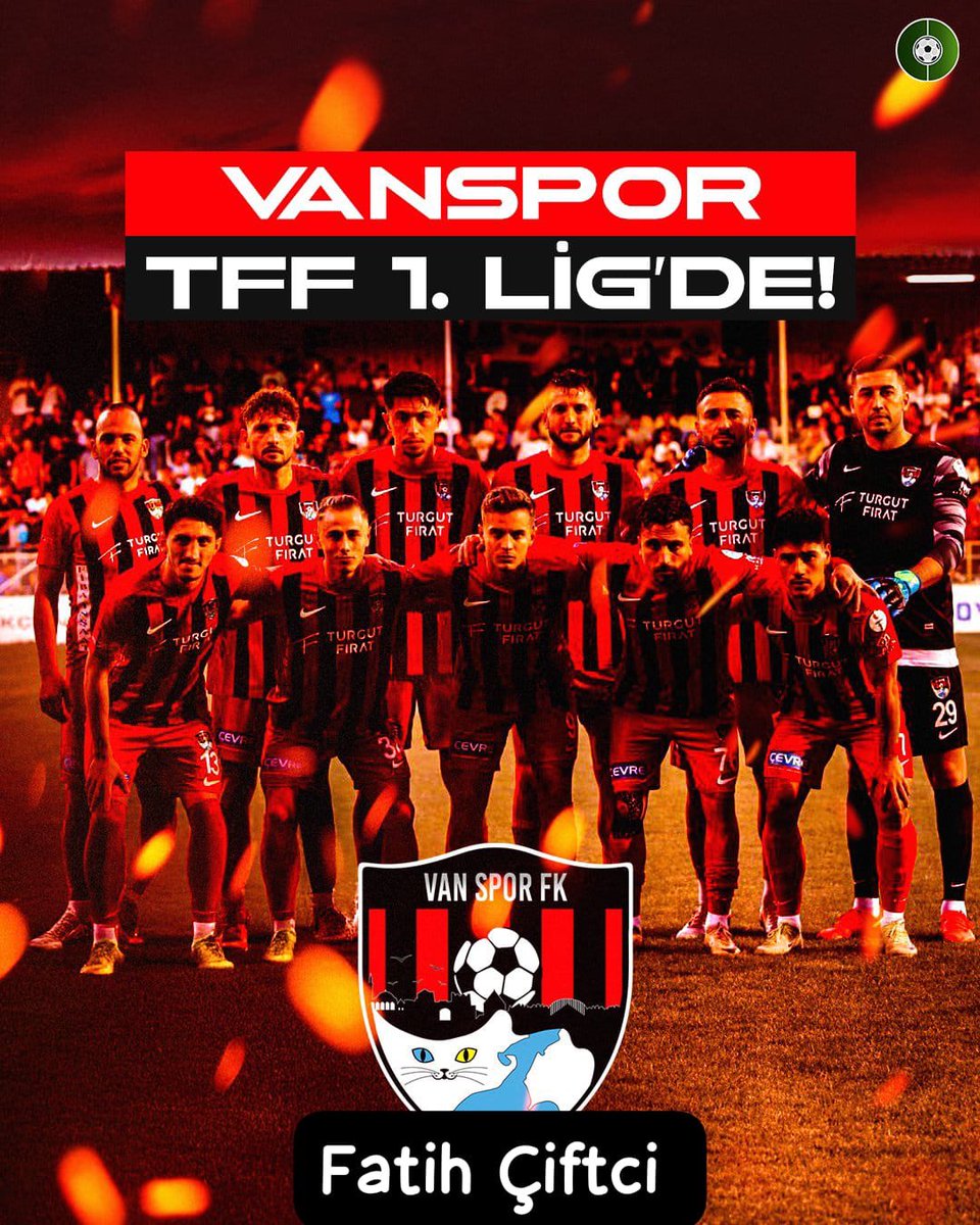 Fatihciftcivan's tweet photo. Tebrikler #Vanspor
1. Ligde başarılar diliyorum. https://t.co/hbBCLZmuCN