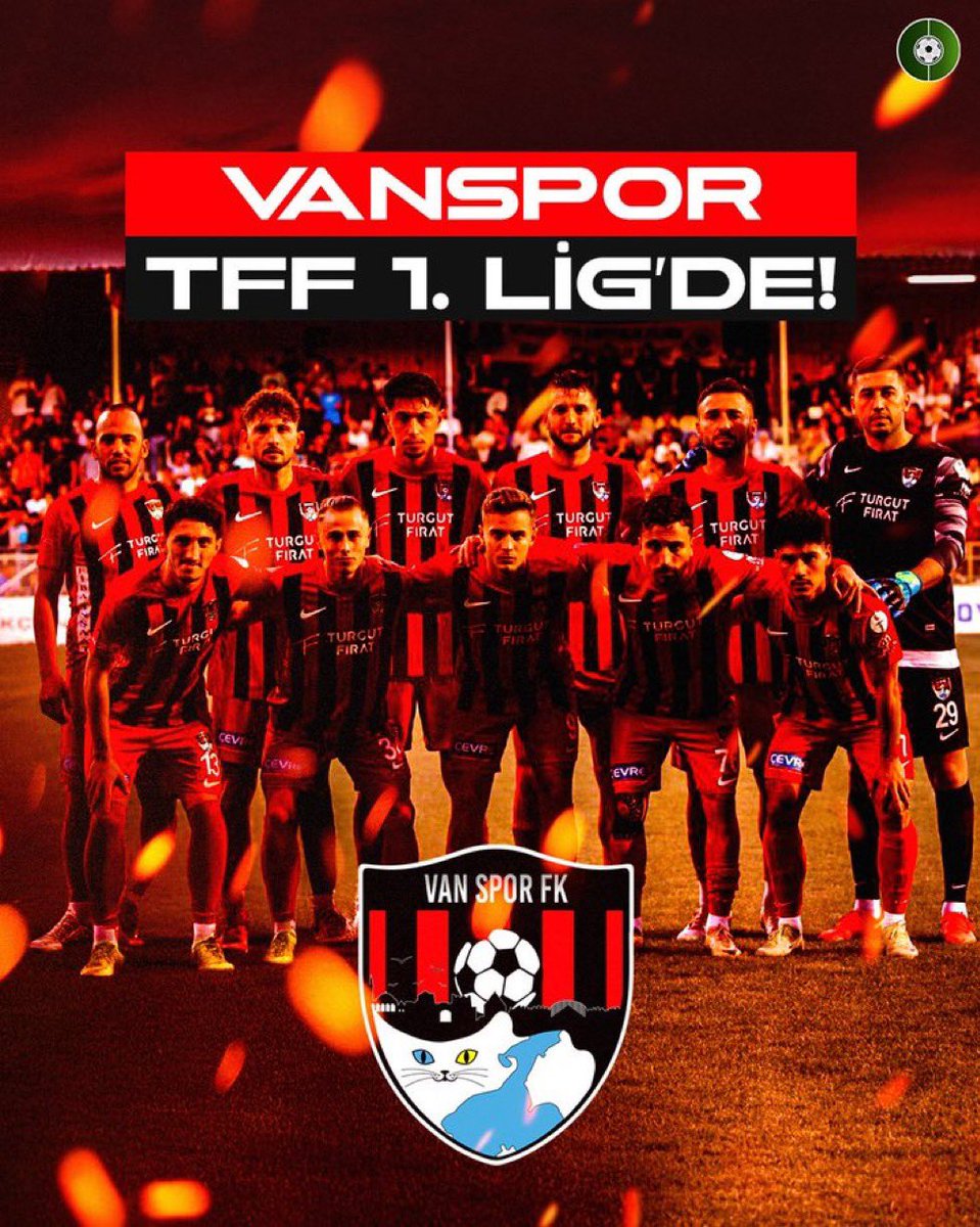 🏆Şampiyon <a href="/vansporfk/">Vansporfk</a>. 

❤️Yüreğinizle oynadınız. 
💪Tüm gücünüzle mücadele ettiniz. 
🥇Ve zafere ulaştınız.

1. Lige yükselen şehrimizin gururu #Vanspor’umuzun oyuncularını, teknik heyetini, yönetimini ve tüm taraftarlarını canıgönülden kutlarım. 👏

Bekle bizi 1. Lig.