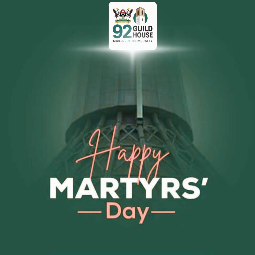 Mak92ndGuild's tweet image. Wishing you a reflective and meaningful Martyrs' Day. May the bravery and sacrifice of the Uganda Martyrs continue to inspire us to stand strong in our faith and values.
#ugandamartyrs2025
#mak92ndguildhouse #martyrsday #StudentVoice
@MakGuild @KyambogoGuild @Makerere…