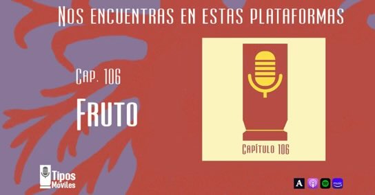 También les dejamos el regreso de <a href="/MovilesTipos/">Tipos Móviles</a> donde nos hablan del complejo proceso de ser madre en una novela llamada Fruto, escrita por una periodista mexicana mientras entrevista distintas Madres tiposmoviles.com