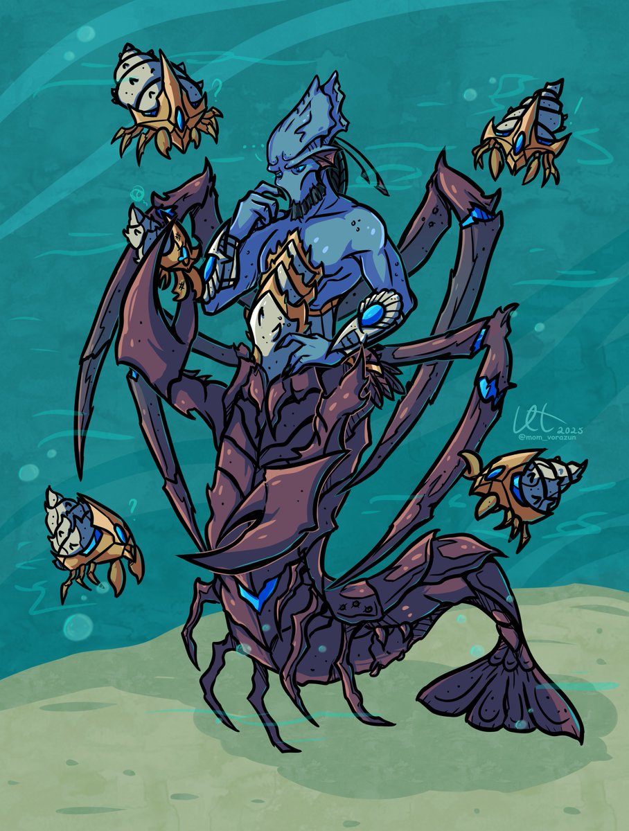 mom_vorazun's tweet photo. "While awakened warriors guarded these ancient waters from the onslaught of a powerful enemy, the blacksmiths and artisans were busy restoring forgotten technologies in the depths of the city."
#mermay #protoss #karax #starcraft #art #mermaid #mermay2025 https://t.co/Edf2WREZ9t