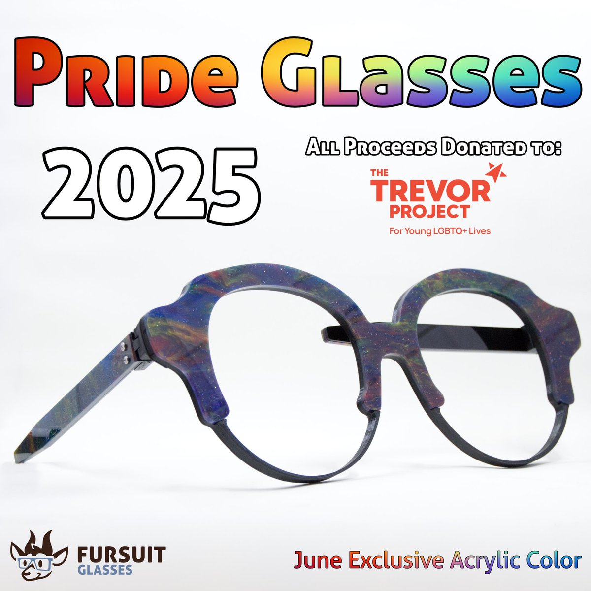 Ready for Pride 2025?
We’re back with our seasonal pride acrylic glasses 🌈

As always, all proceeds are donated to The Trevor Project

Available Now!