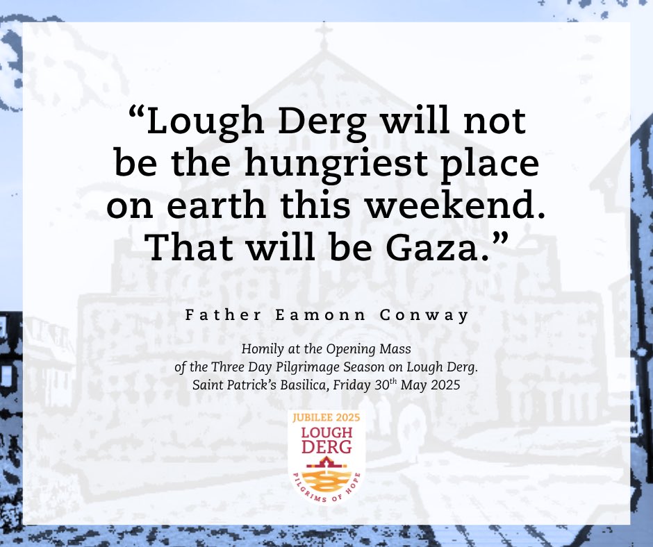 Lough Derg (@lough_derg) on Twitter photo "๐๐ผ๐๐ด๐ต ๐๐ฒ๐ฟ๐ด ๐๐ถ๐น๐น ๐ป๐ผ๐ ๐ฏ๐ฒ ๐๐ต๐ฒ ๐ต๐๐ป๐ด๐ฟ๐ถ๐ฒ๐๐ ๐ฝ๐น๐ฎ๐ฐ๐ฒ ๐ผ๐ป ๐ฒ๐ฎ๐ฟ๐๐ต ๐๐ต๐ถ๐ ๐๐ฒ๐ฒ๐ธ๐ฒ๐ป๐ฑ. ๐ง๐ต๐ฎ๐ ๐๐ถ๐น๐น ๐ฏ๐ฒ ๐๐ฎ๐๐ฎ."
Read Fr Eamonn Conway's powerful homily from Mass on Friday, the of the 3Day Pilgrimage Season.
bit.ly/EChomily "๐๐ผ๐๐ด๐ต ๐๐ฒ๐ฟ๐ด ๐๐ถ๐น๐น ๐ป๐ผ๐ ๐ฏ๐ฒ ๐๐ต๐ฒ ๐ต๐๐ป๐ด๐ฟ๐ถ๐ฒ๐๐ ๐ฝ๐น๐ฎ๐ฐ๐ฒ ๐ผ๐ป ๐ฒ๐ฎ๐ฟ๐๐ต ๐๐ต๐ถ๐ ๐๐ฒ๐ฒ๐ธ๐ฒ๐ป๐ฑ. ๐ง๐ต๐ฎ๐ ๐๐ถ๐น๐น ๐ฏ๐ฒ ๐๐ฎ๐๐ฎ."
Read Fr Eamonn Conway's powerful homily from Mass on Friday, the of the 3Day Pilgrimage Season.
bit.ly/EChomily