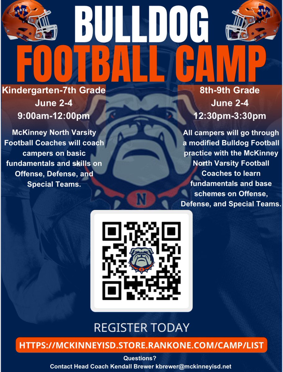 CALLING ALL FUTURE DAWGS

Last day to pre-register- See you there!