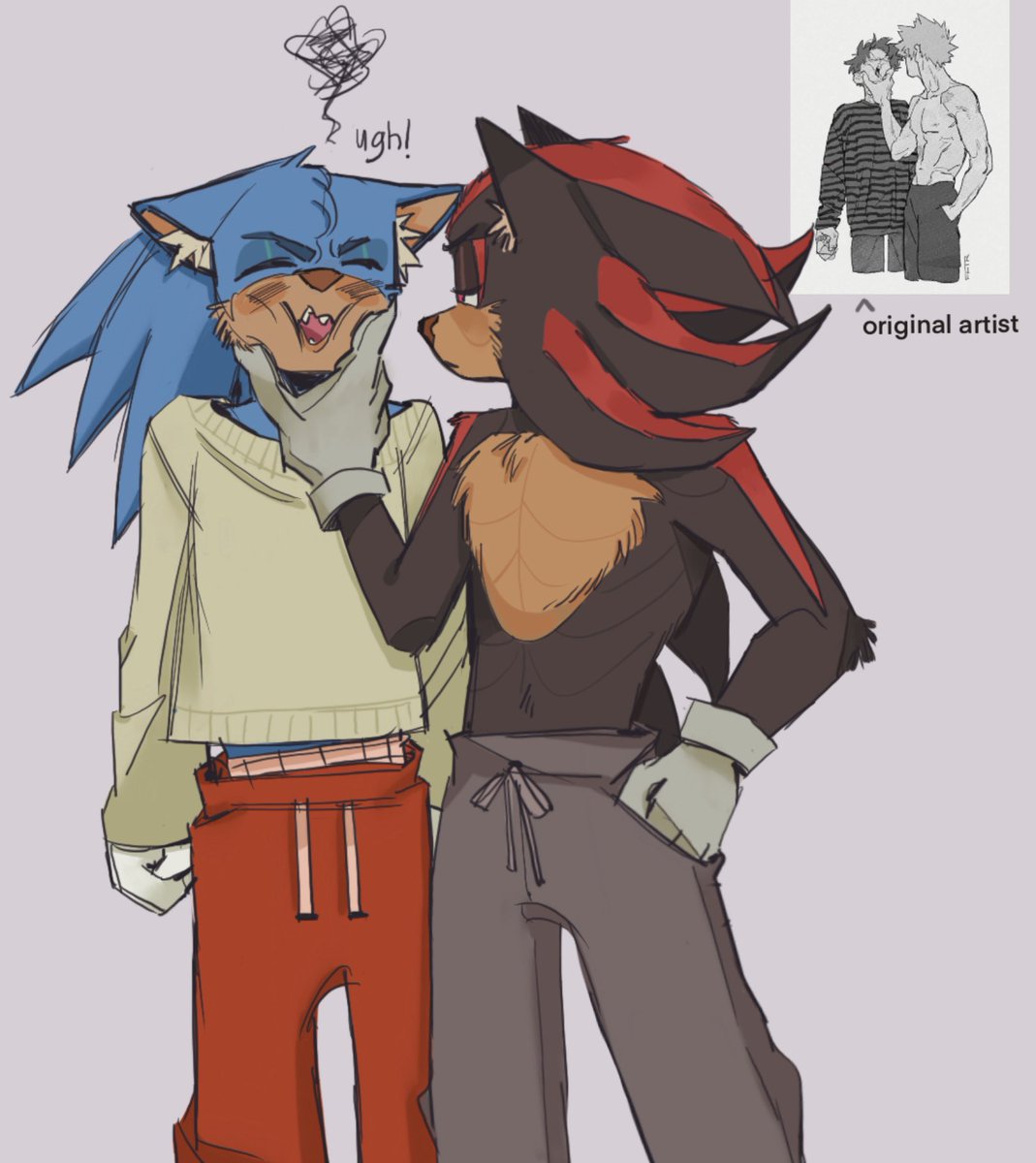 Kityipp's tweet image. Revisiting old sketches to finish while I fight this art block lol
Expect commissions to open soon!
#SonicTheHedgehog #ShadowTheHedgehog #sonadow #sonicfanart