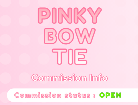 I am now opening 10 slots ! feel free to Dm me for any information :D
first come first served !