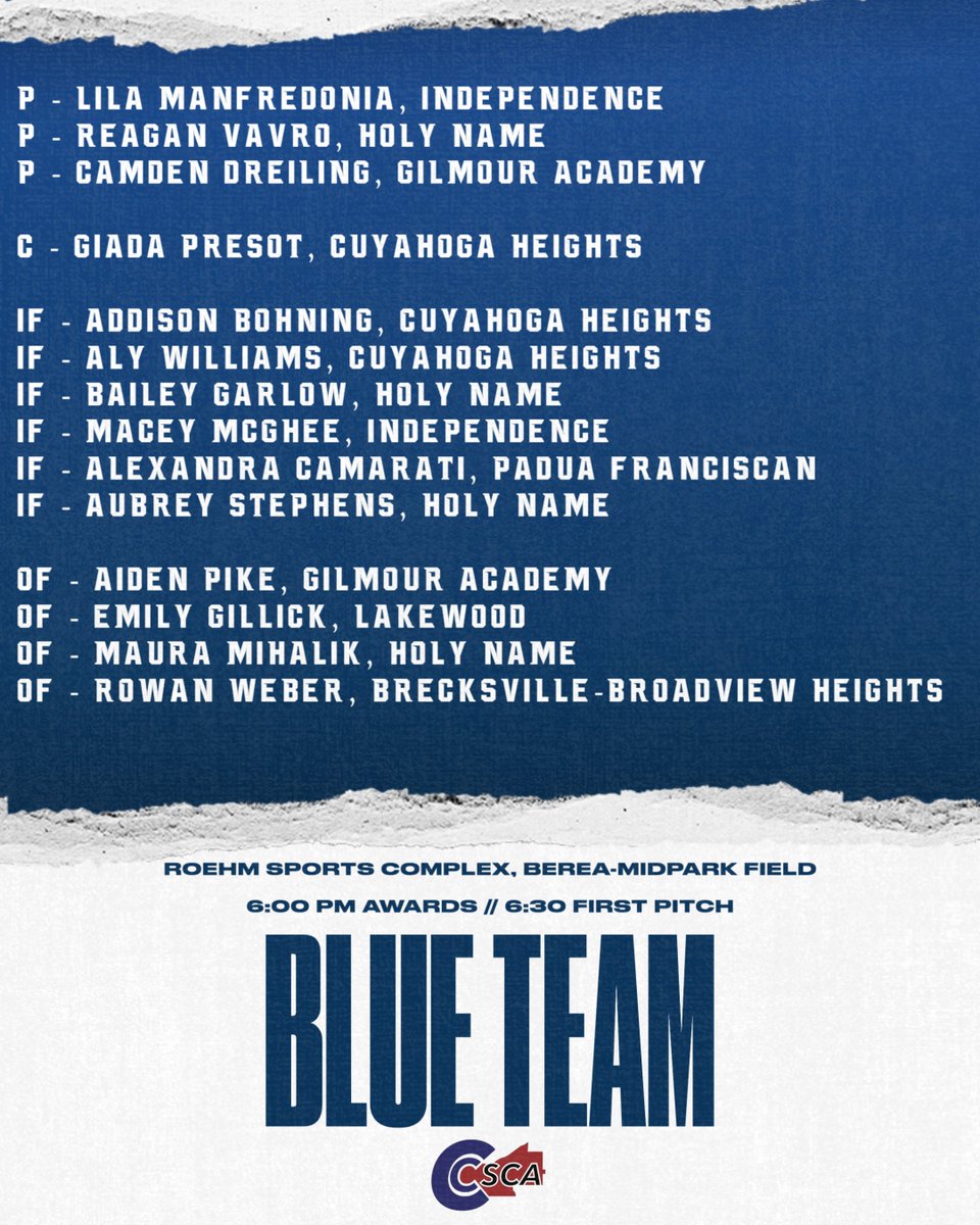 Cuyahoga County Softball tweet media