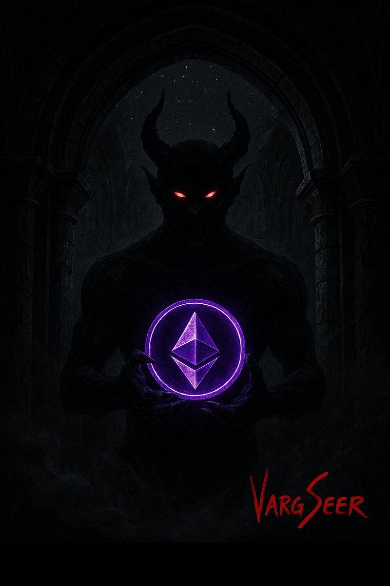 The night claims its traders… A demon seals ETH in a cursed vault: ‘Dream of profits.’  Good night, dark souls!
 #Crypto #ETH #Horror
