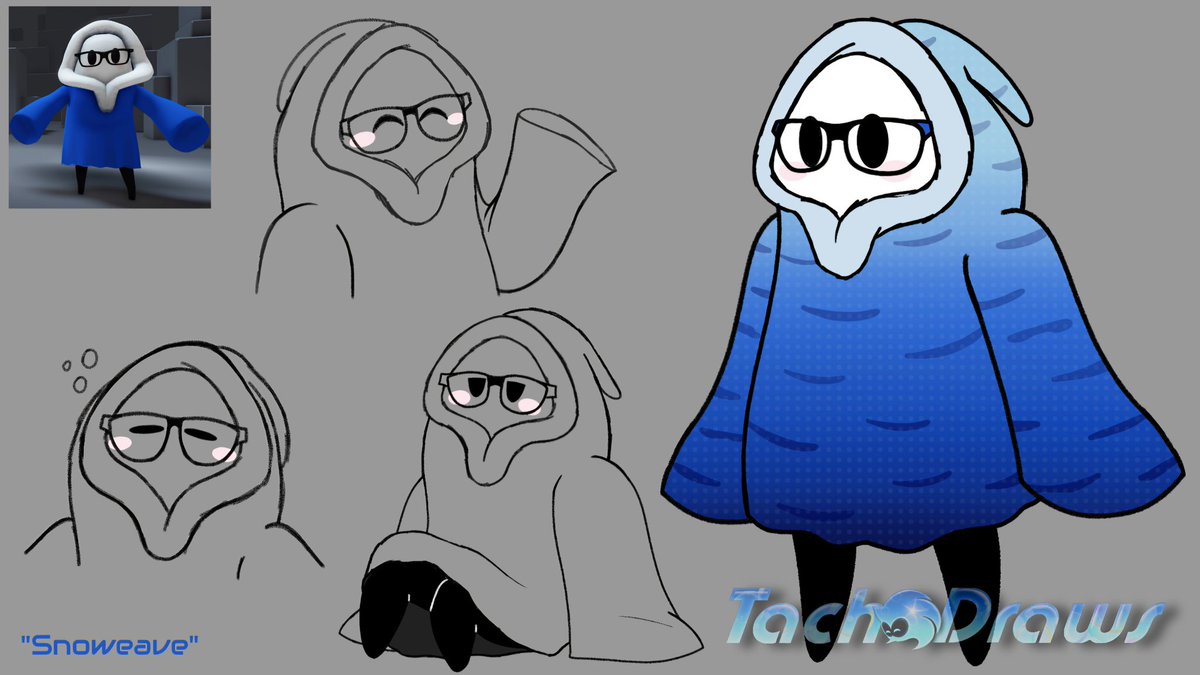 TachoDraws's tweet image. Snoweave ❄️ ☕️ (OC)