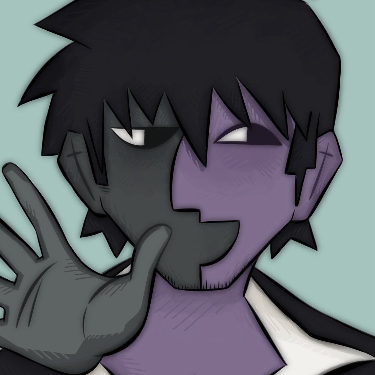 icon i did of my ena wolfwood for art fight ✨

#trigun #wolfwood #enasona