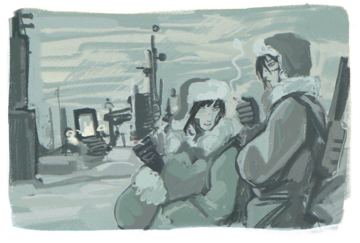 veletris's tweet image. haven’t been into drawing recently