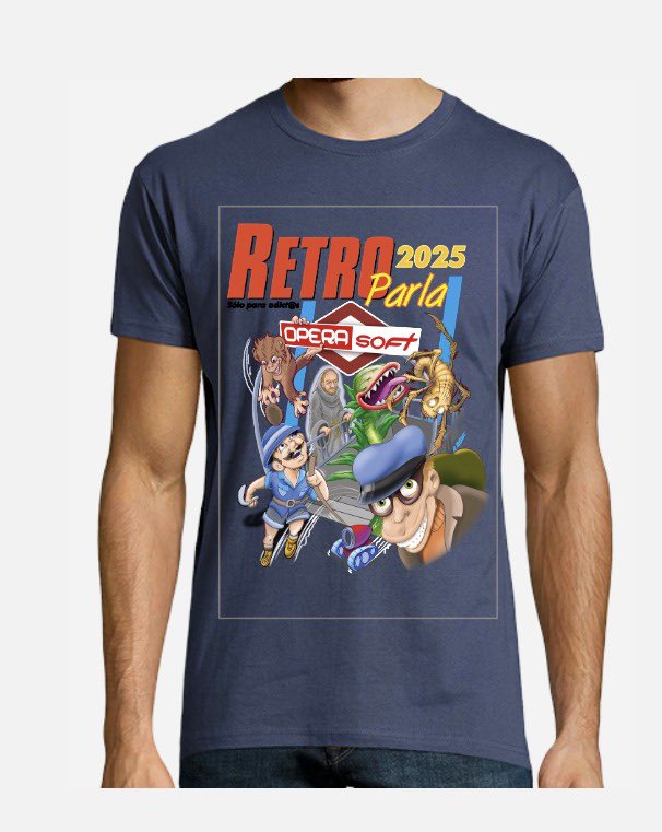 retroparla's tweet photo. Debido a petición de varios participantes , abrimos plazo para solicitar camiseta de esta edición 2025 de Retro parla.

Desde hoy 1 de junio hasta el próximo 16 de junio podéis hacer vuestro pedido a info@retroparla.com.
Indicar , talla , color y cantidad. https://t.co/eiiv9OGuhr