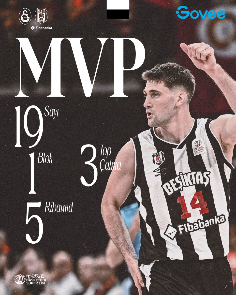 Muhteşem başladı, hem seriyi hem maçı harika noktaladı! 💪

Dustin 'MVP' Nathaniel Sleva! ⭐️

#TogetherWeRise 🦅