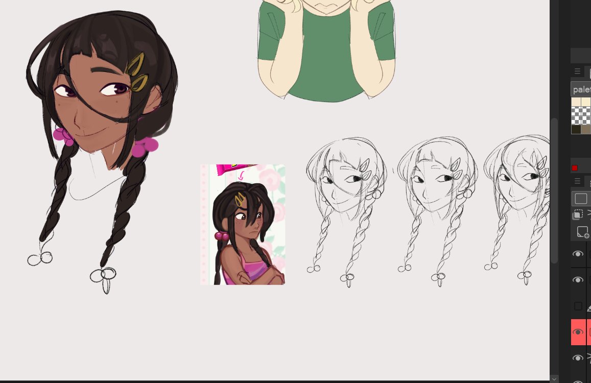 t_anairo's tweet image. un pequeño rediseño q le hice a samba, y tambien publico pq tengo tiempo q no subo dibujos