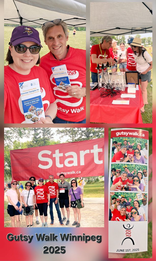 Dr. Deanna Santer (@drdeannasanter) on Twitter photo It was a hot one π₯΅βοΈ at the Winnipeg #GutsyWalk, but amazing to hear almost $100k was raised from this walk already ππ»ππ»
Thanks to all who supported our team & <a href="/getgutsycanada/">Crohn's and Colitis Canada</a> ππ» My lab is very thankful to be supported by a CCC grant that is only possible through donations ππ» It was a hot one π₯΅βοΈ at the Winnipeg #GutsyWalk, but amazing to hear almost $100k was raised from this walk already ππ»ππ»
Thanks to all who supported our team & <a href="/getgutsycanada/">Crohn's and Colitis Canada</a> ππ» My lab is very thankful to be supported by a CCC grant that is only possible through donations ππ»