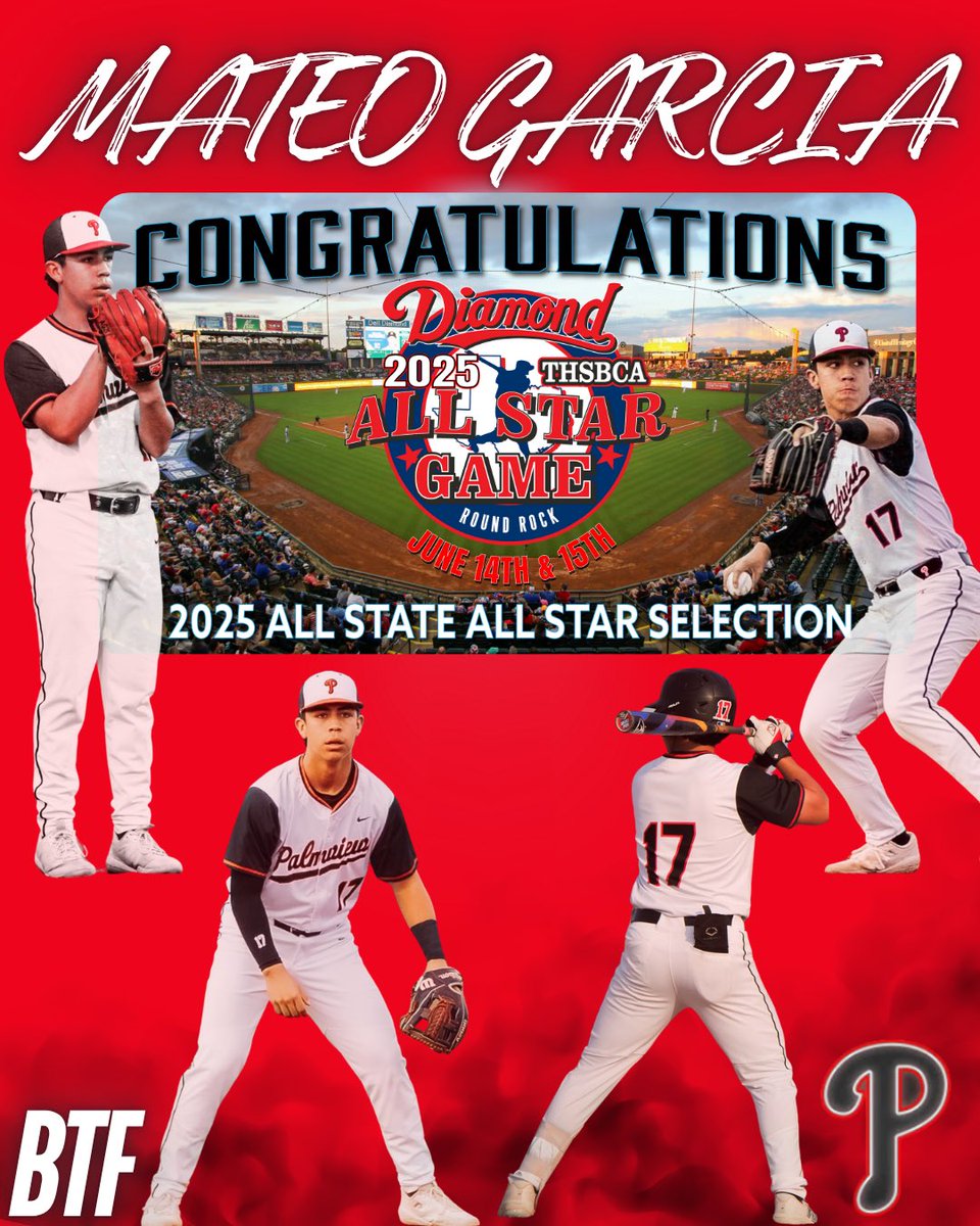 Palmview Lobos Baseball (@phs_lobobb) on Twitter photo Congratulations to our very own Senior Mateo Garcia for being selected to the <a href="/thsbcaStar/">THSBCA All Star</a> All Star Game in Round Rock Tx June 15th. Mateo is the 2nd player in Palmview history to represent our school. #BTF #Familia Congratulations to our very own Senior Mateo Garcia for being selected to the <a href="/thsbcaStar/">THSBCA All Star</a> All Star Game in Round Rock Tx June 15th. Mateo is the 2nd player in Palmview history to represent our school. #BTF #Familia