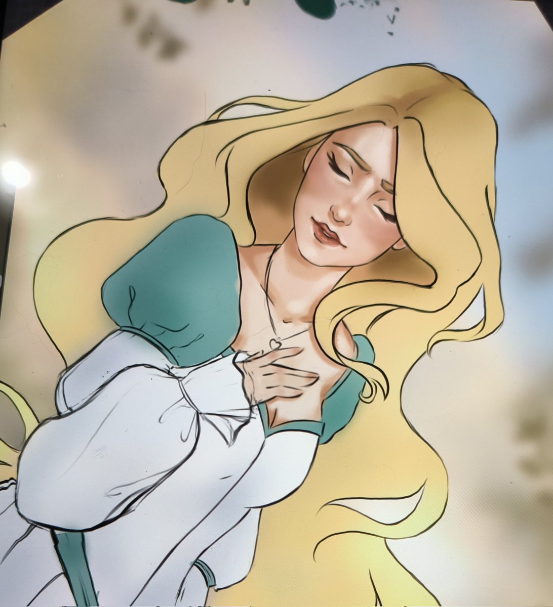 Hola chicas hacía mil que no me pasaba por esta app 😌✨
Llevo desde principios de año con encargos, con ganas de hacer también ilustraciones no solo literarias, mirando como mejorar mi estilo de dibujo y estoy enfrascada en mis ratos libres en una ilustracion de Odette